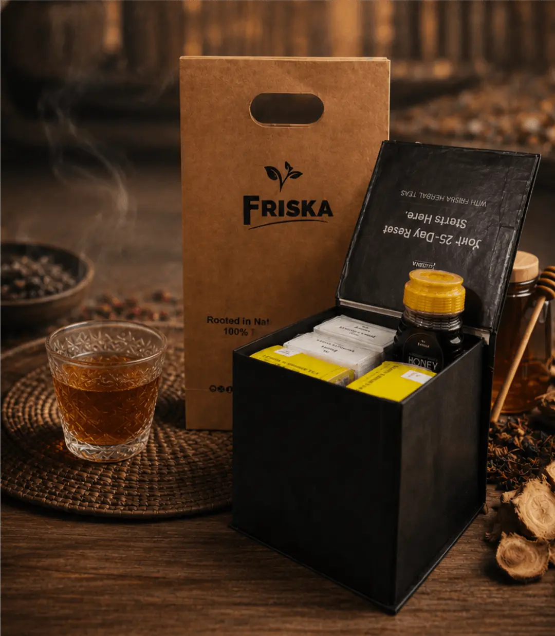 Friska Herbal teas erg