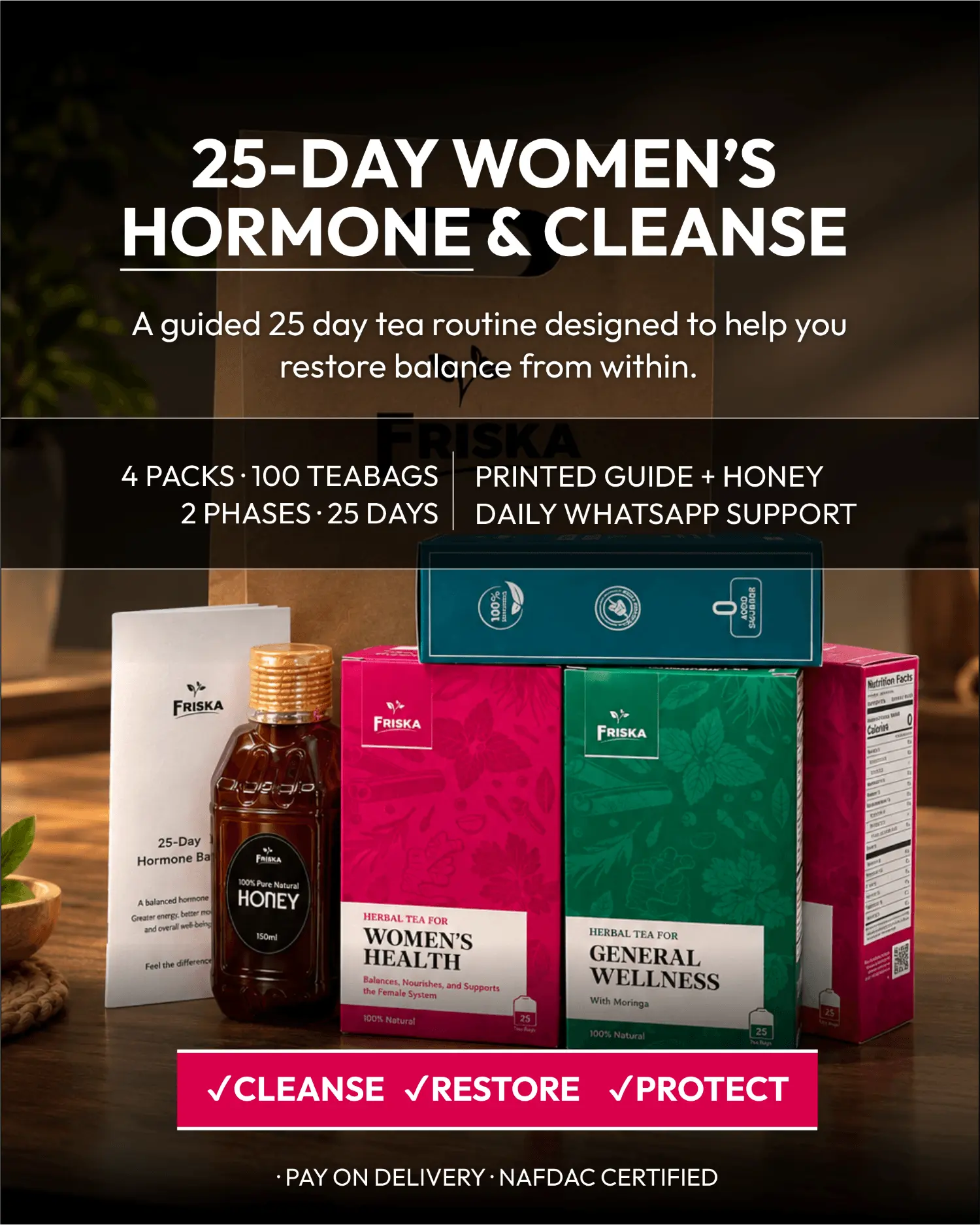 Friska Herbal teas WHC 1